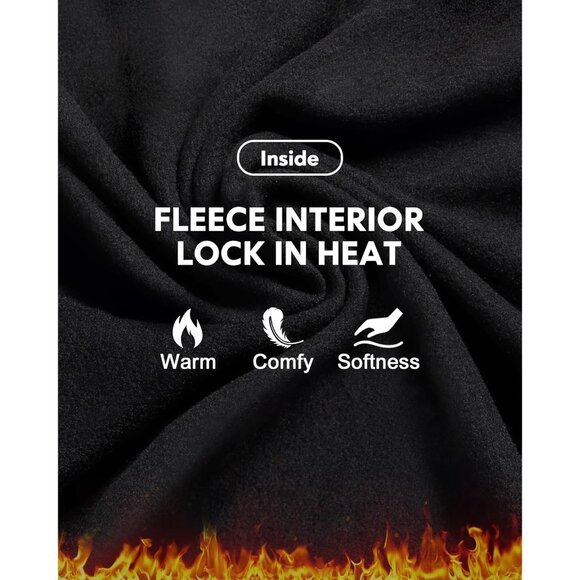 Women's Thermal Underwear Set Fleece Lined Base Layer Long Sleeve 2-4 Pack - Picture 3 of 6